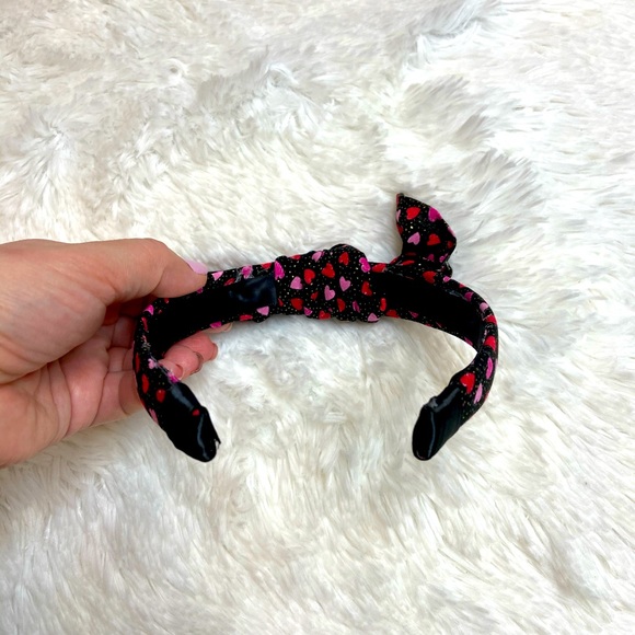 HANDMADE Heart Bow Tie Headband - Picture 7 of 14